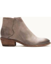 Frye - Carson Piping Bootie - Lyst