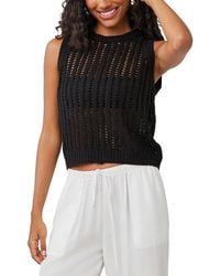 Bella Dahl - Crew Neck Vest - Lyst