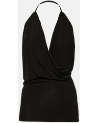 Rick Owens - Halter Draped Top - Lyst