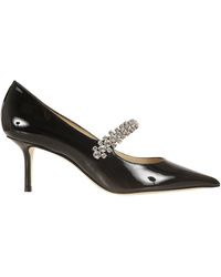 Jimmy Choo - Bing 65 Pointed-Toe Patent Leather Pumps - Lyst