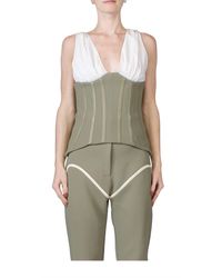 Paris Georgia Basics - Mahala Bodice Top - Lyst