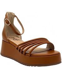 Exe' - Multi-Strap Platform Wedge Sandal - Lyst