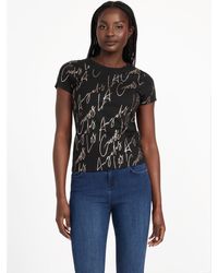 Guess - Franni Crewneck Tee - Lyst
