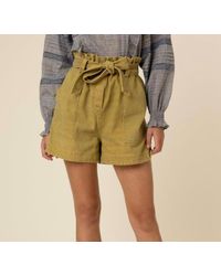 FRNCH - Natural Dahlia Shorts - Lyst