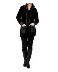 FRANK LYMAN - Liana Long Sleeve Knit Jacket With Rhinestone - Lyst