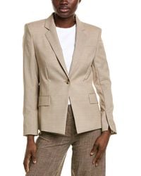 BOSS - Janeri Wool Blazer - Lyst