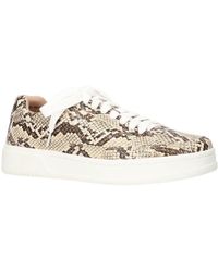Bella Vita - Novia Snake Print Lace-up Casual And Fashion Sneakers - Lyst