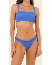 MALAI - Textured Wave Atena Bikini Top - Lyst