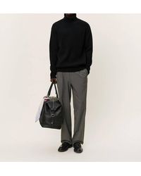 Les Deux - Eddie Wool Rib Rollneck Knit Sweater - Lyst