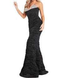 Jovani - Strapless Mermaid Formal Gown - Lyst