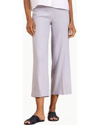 Avenue Montaigne - Alex Pull On Linen Pants - Lyst