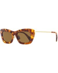 Lanvin - Babe Sunglasses Lnv608s 217 Havana/gold 51mm - Lyst