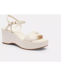 COACH - Gale Wedge Sandal - Lyst