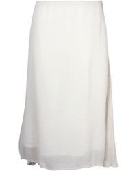 Mansur Gavriel - Textured Midi Skirt - Lyst