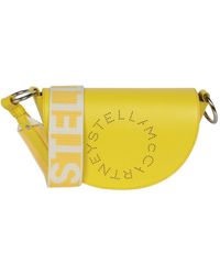 Stella McCartney - Logo Flap Shoulder Bag - Lyst