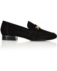 Joan Oloff - Adonis Nubuck Leather Loafer - Lyst