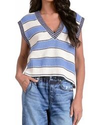 Elan - State Sleeveless Sweater Vest - Lyst