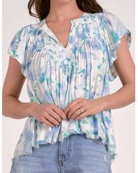 Elan - Allure Print Blouse - Lyst