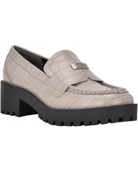 Calvin Klein - Marli Faux Leather Slip-on Loafers - Lyst