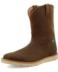 Twisted X - Work Pull On Wedge Sole Boot - Lyst