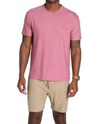 Jachs New York - Cotton Modal Short Sleeve Crewneck Tee - Lyst