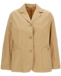Casey Casey - Single-Breasted Cotton Jacket - Lyst