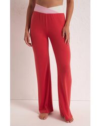 Z Supply - Cross Over Flare Pants - Lyst