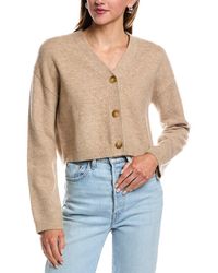 REVERIEE - Cashmere-blend Cardigan - Lyst