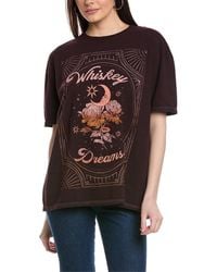 Project Social T - Whiskey Dreams Oversized T-shirt - Lyst