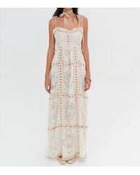 For Love & Lemons - Charlotte Maxi Dress - Lyst