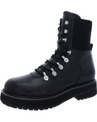 Marc Fisher - Mlelwa Leather Casual Combat & Lace-up Boots - Lyst