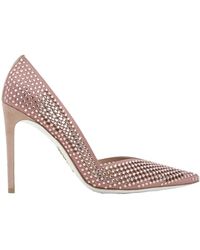 Rene Caovilla - Rene Caovilla Ladies Blush Crystal Pointed-Toe Pumps - Lyst
