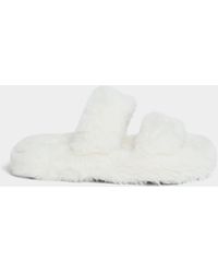 Rudsak - Zeta Faux Fur Platform Slippers - Lyst