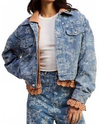 En Saison - Opal Cropped Jacket - Lyst