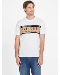 Guess - Eco Rickinson Logo Tee - Lyst