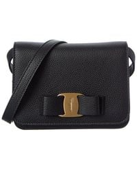 Ferragamo - Leather Shoulder Bag - Lyst