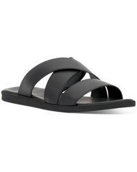 Vince Camuto - Waely Round Toe Slip On Slide Sandals - Lyst