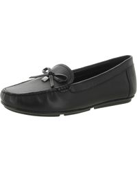 MICHAEL Michael Kors - Leather Slip-On Moccasins - Lyst