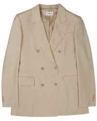 P.A.R.O.S.H. - P. A.R. O.S. H. Double-Breasted Tailored Blazer - Lyst