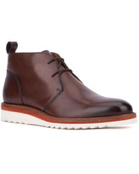 Vintage Foundry - Lewis Leather Ankle Chukka Boots - Lyst