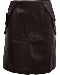 Sandro - Sandro Ruffle Accent Mini Skirt - Lyst