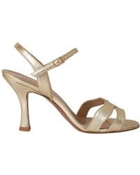 Relac - Crisscross Strap Sandals With Stiletto Heel - Lyst