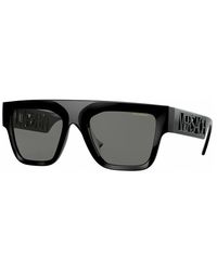 Versace - Ve 4430u Gb1/81 53mm Rectangle Sunglasses - Lyst