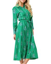 Printfresh - Meredith Midi Dress - Lyst