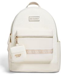 Guess Factory Synthetic Ceri Nylon Backpack in Black | Lyst