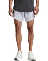 Reebok - Contrast Trim Polyester Shorts - Lyst