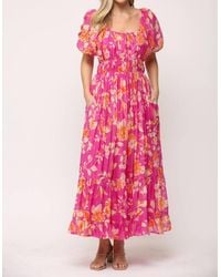 Fate - Blooms And Elegance Maxi Dress - Lyst