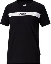 PUMA - Upfront Line T-shirt - Lyst