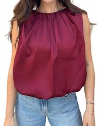 Wishlist - Satin Stitches Blouse - Lyst