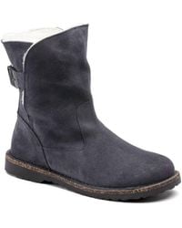 Birkenstock - Uppsala Suede Shearling Boot - Lyst